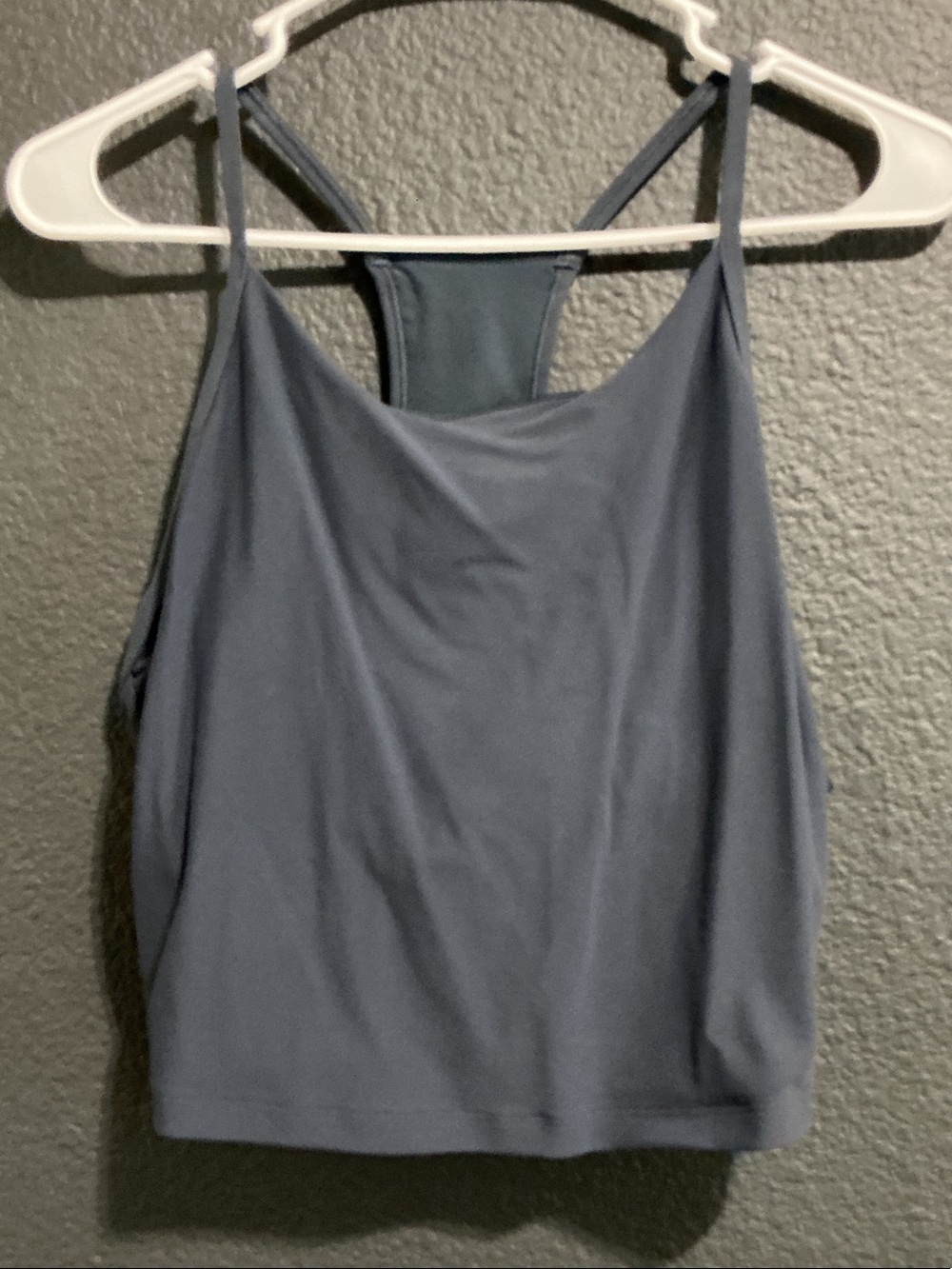 Old Navy Slate Blue Racerback Camisole Tank